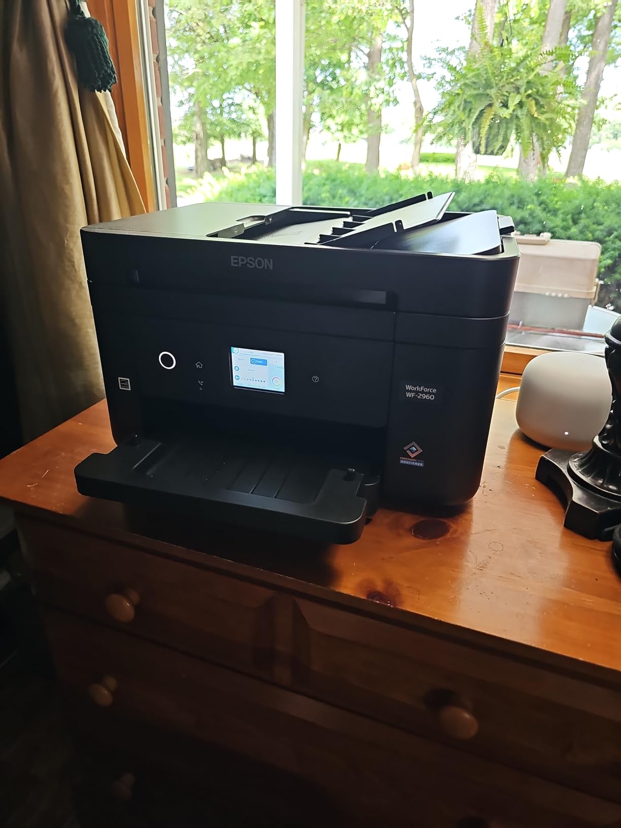 Epson WorkForce WF-2960 Wireless All-in-One Printer with Scan, Copy, Fax, Auto Document Feeder, Automatic 2-Sided Printing, 2.4