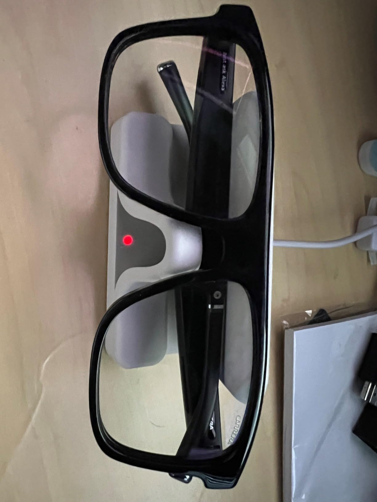Smart Glasses with Alexa (newest model), Smart audio glasses, Sprinter black frames with blue light filtering lenses, Square customer photo 2