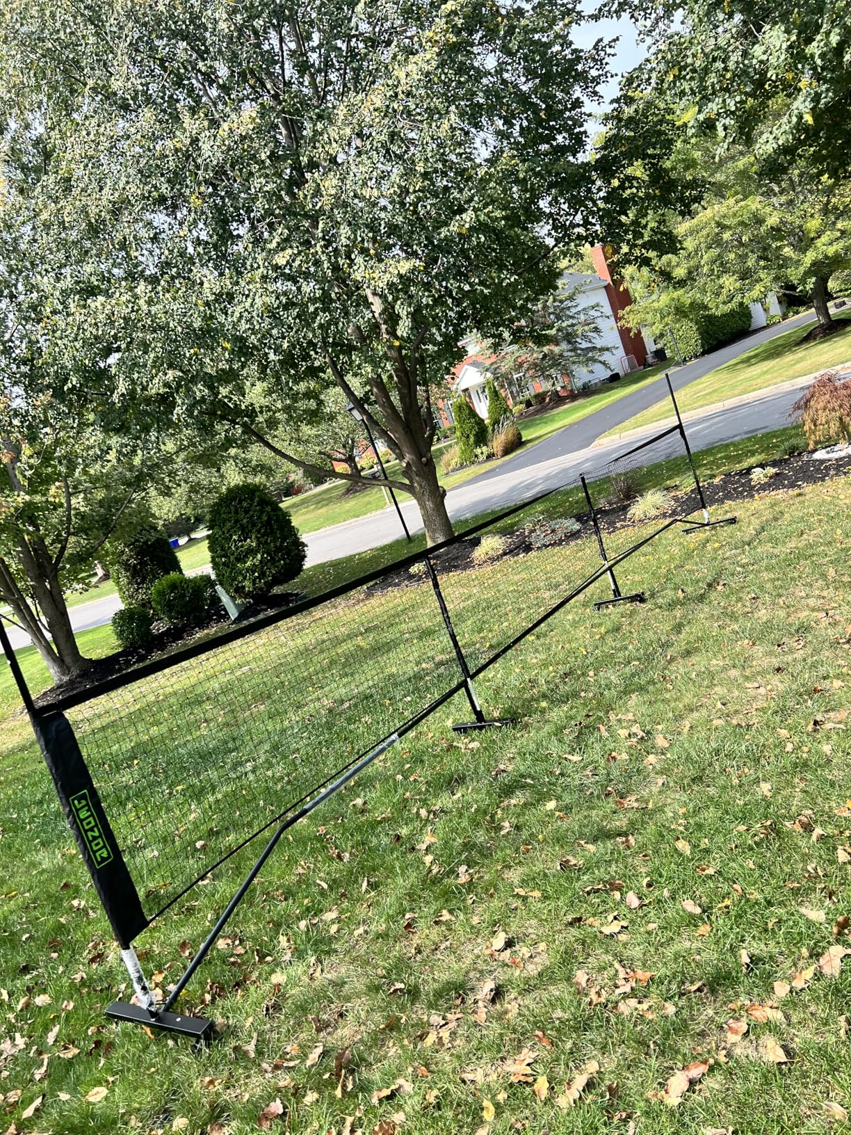 6 in 1 - Multi Sport Net - Pickleball Net, Badminton Net, Tennis Net, Outdoor Volleyball Net for Backyard - Regulation Size 22ft & Half Court 11ft - Patented Portable Pickleball Net & Driveway Nets customer photo 2