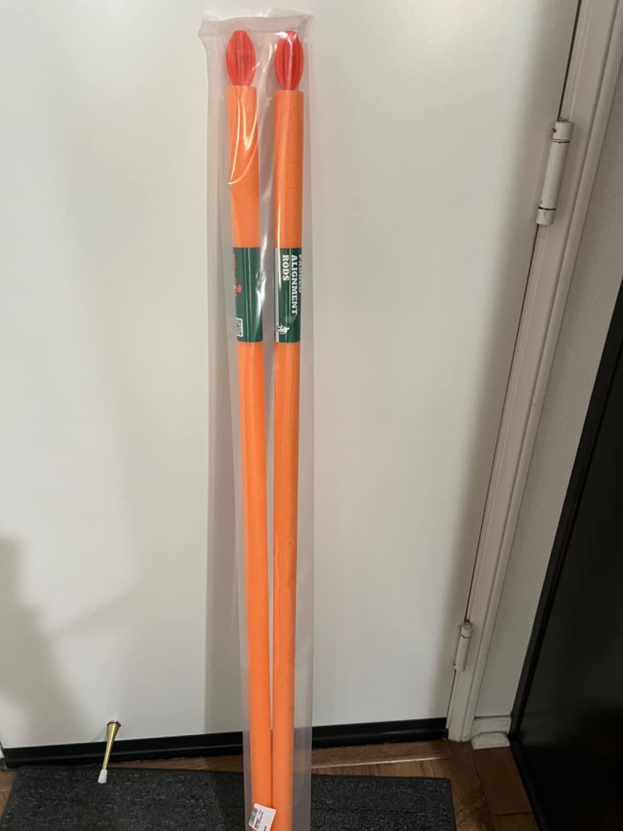 WHYGOLF Padded Golf Alignment Rods - Golf Alignment Sticks with Protective Padding, Create Golf Swing Trainer Angles Like Pro Trainers with Our Golf Training Tool customer photo 1