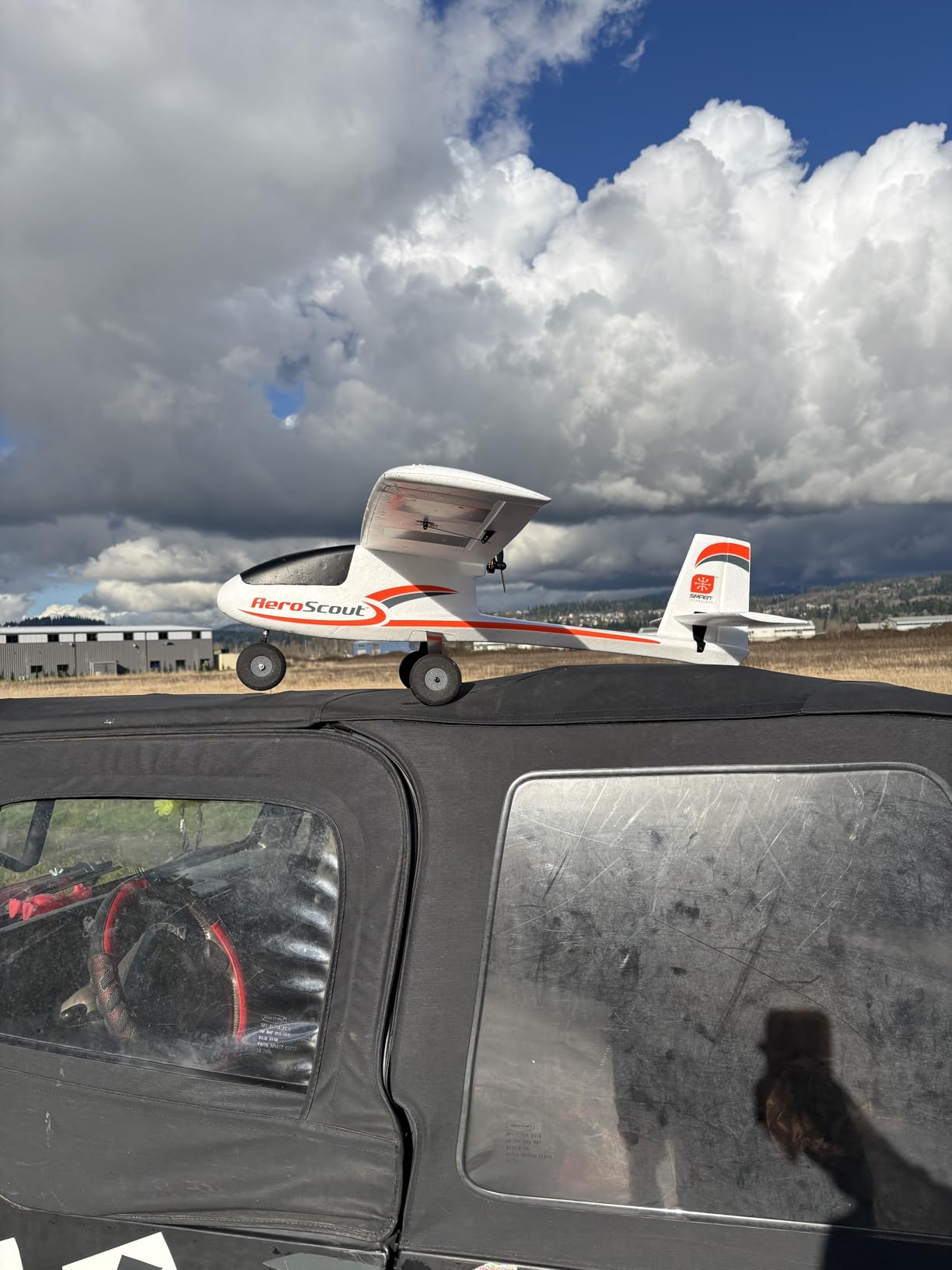 HobbyZone RC Airplane AeroScout S 2 1.1m RTF Basic (Battery and Charger Not Included) with Safe Technology, HBZ380001 customer photo 1