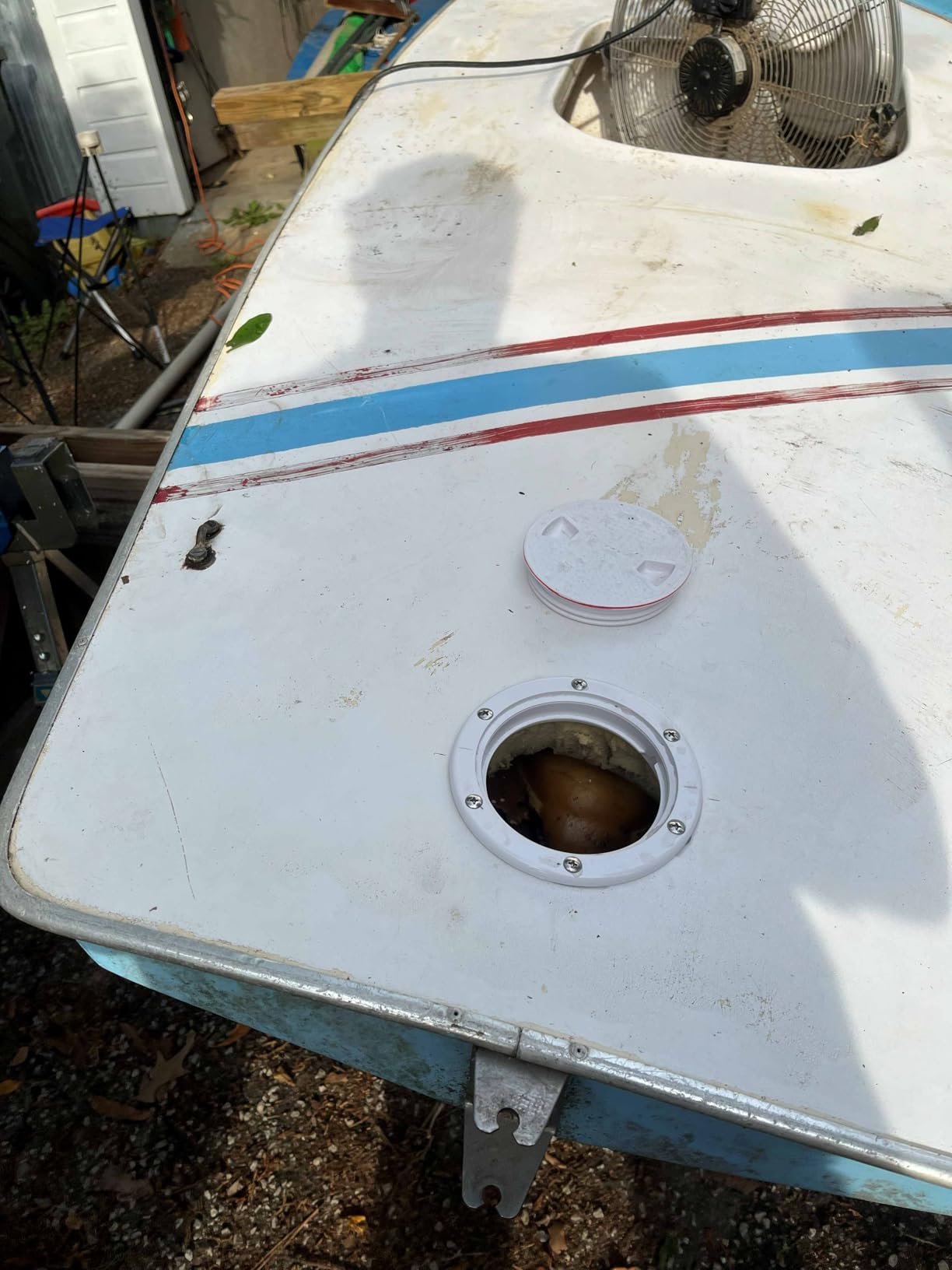 Smartmarine Boat Hatch White 4