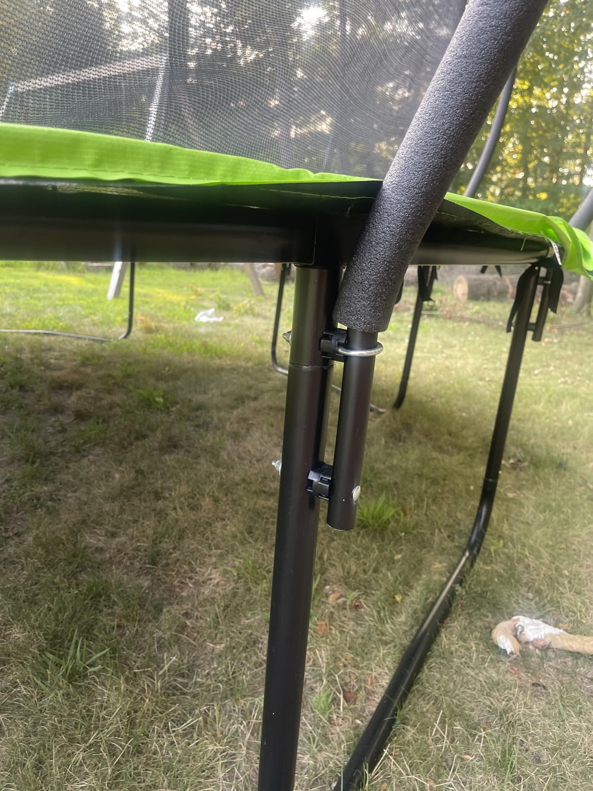 SKYUP 2026 Upgraded 8 10 12 14 15 16 FT 1500lbs Tranpoline for Kids and Adults with Light+Sprinkler+Socks, Recreational Tranpoline with Basketball Hoop, Ladder, ASTM Approved Tranpoline for 7-10 Kids customer photo 2