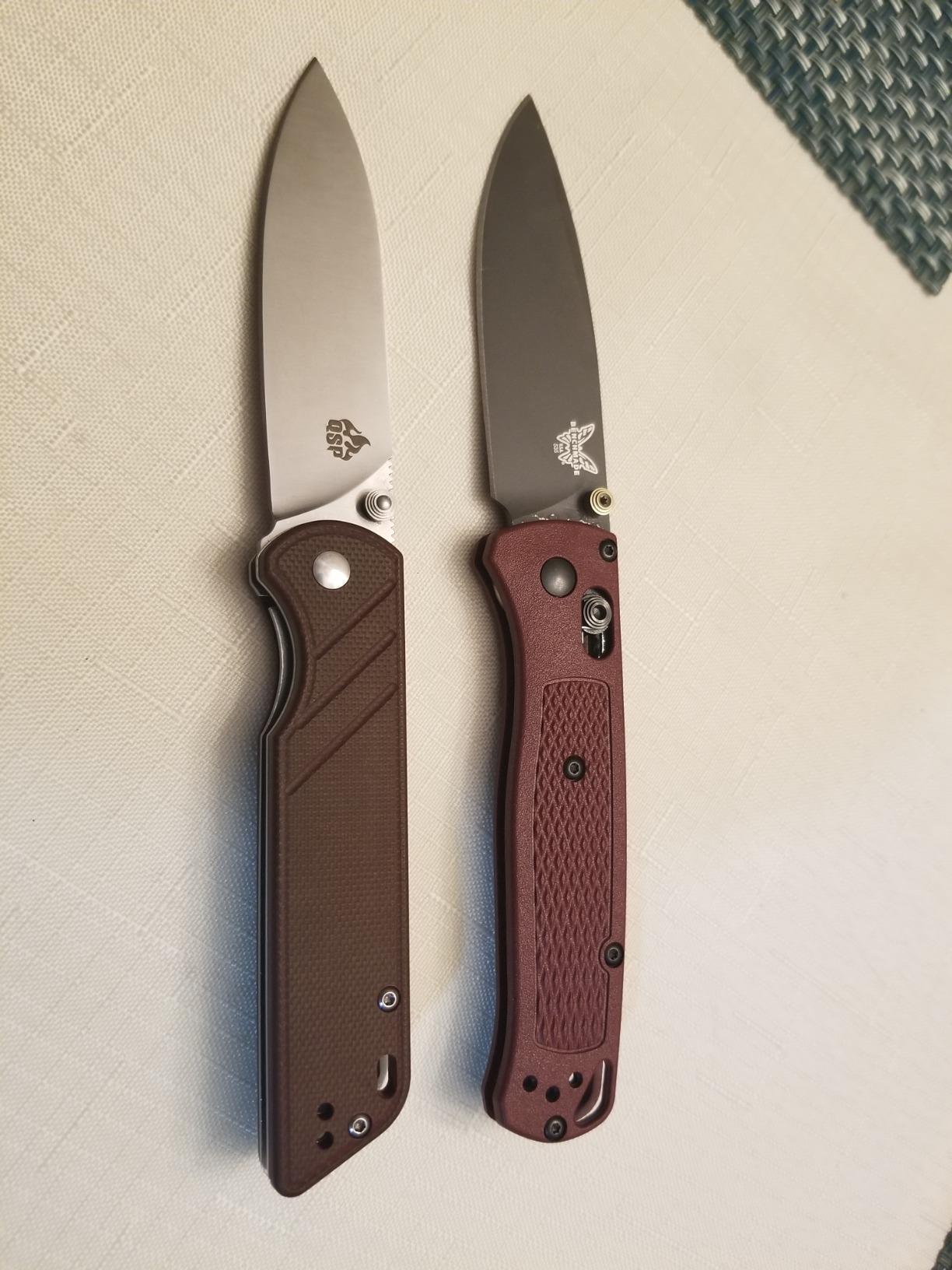 Benchmade Bugout 535FE-05 Outdoor EDC Folding Knife, Slim, Lightweight, Plain Edge, Drop-Point Blade, CPM-S30V Stainless Steel, Grivory Handle customer photo 1