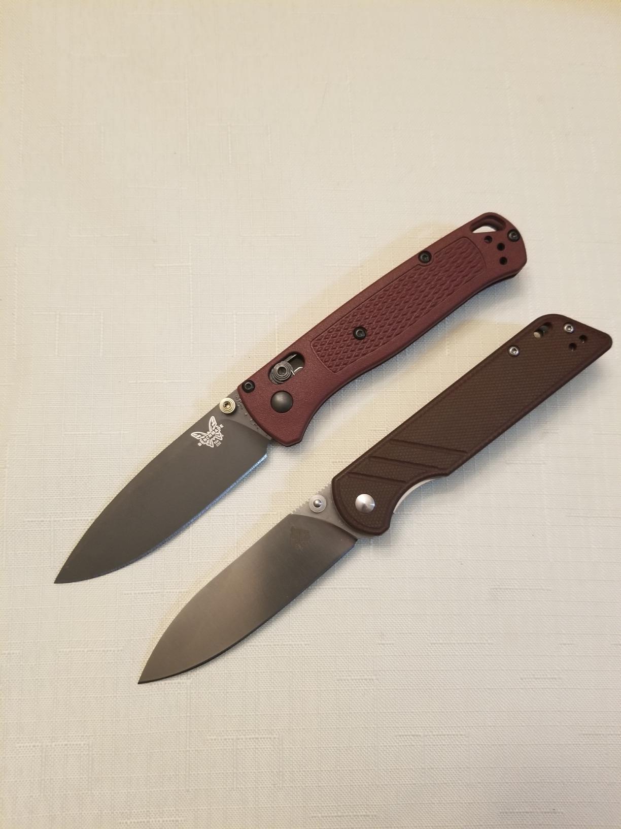 Benchmade Bugout 535FE-05 Outdoor EDC Folding Knife, Slim, Lightweight, Plain Edge, Drop-Point Blade, CPM-S30V Stainless Steel, Grivory Handle customer photo 2