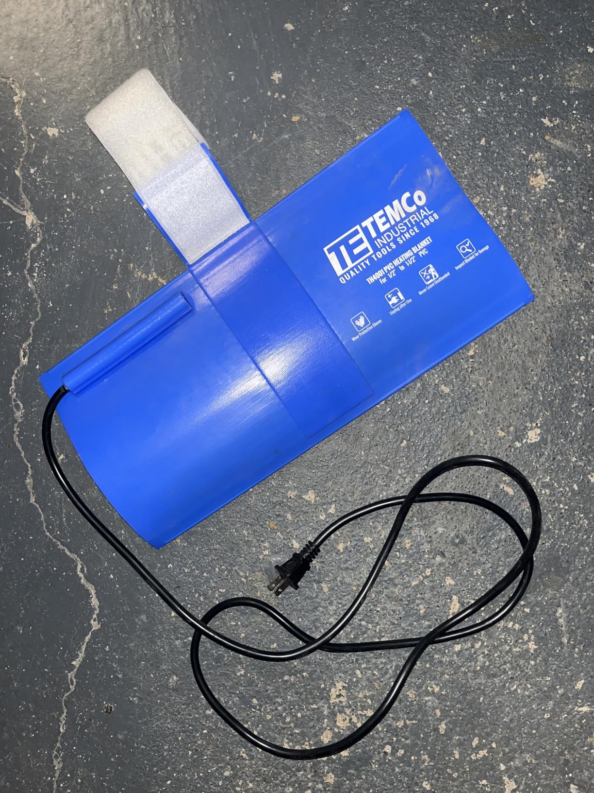 TEMCo TH4001 PVC Conduit Heat Blanket Bender 1/2