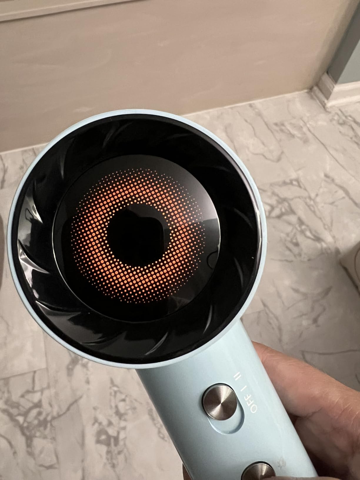 Cosy Companions High-Speed Ionic Hair Dryer, 150000 RPM Brushless Motor for 2-5 Min Fast Drying, Low Noise Blow Dryer Reduces Frizz & Heat Damage, Lightweight Hair Dryer with Diffuser & Nozzle customer photo 2