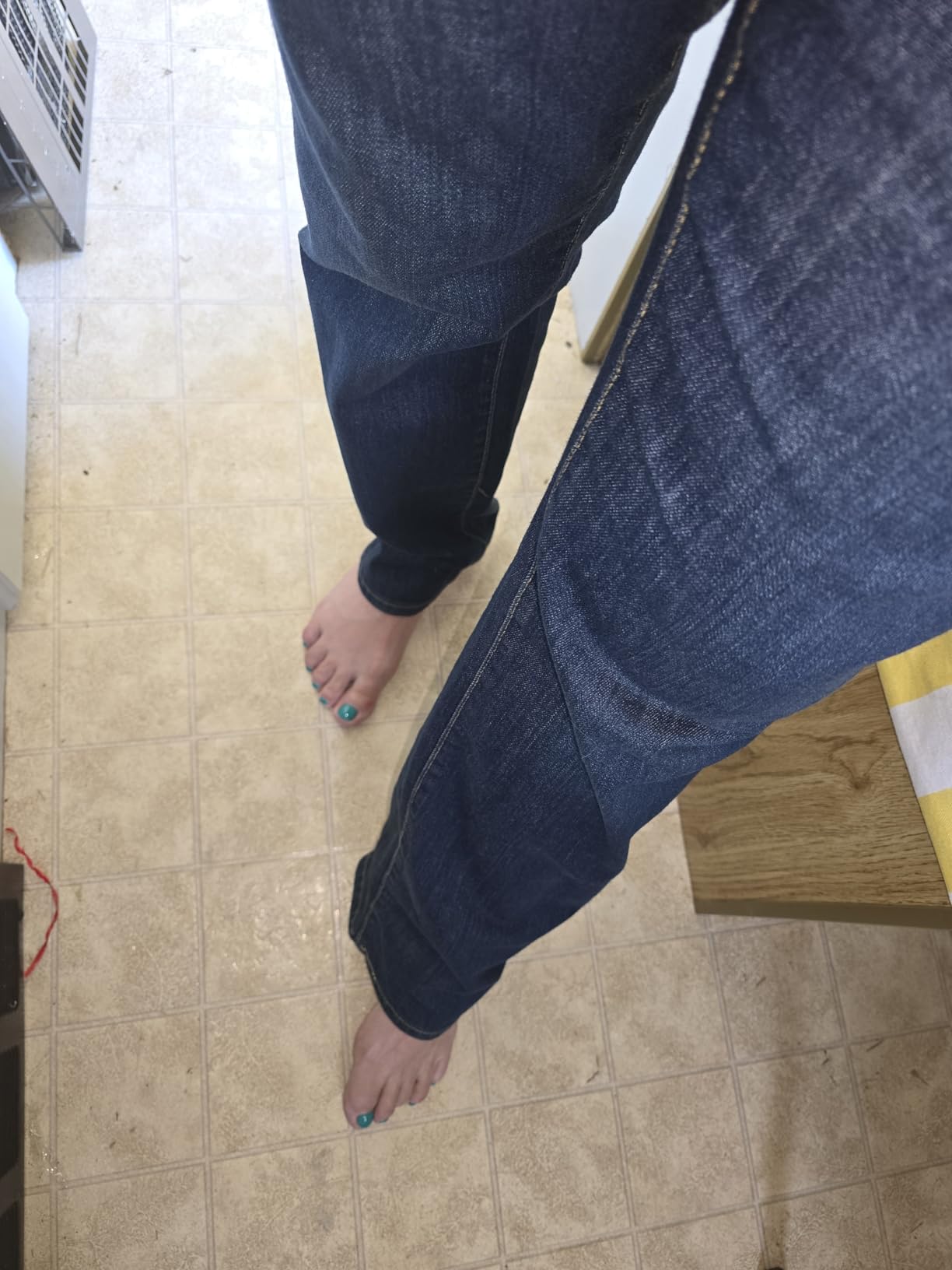 Levi Strauss Signature Gold Women's 03 Essential Mid-Rise Straight Jeans (Also Available in Plus) customer photo 2