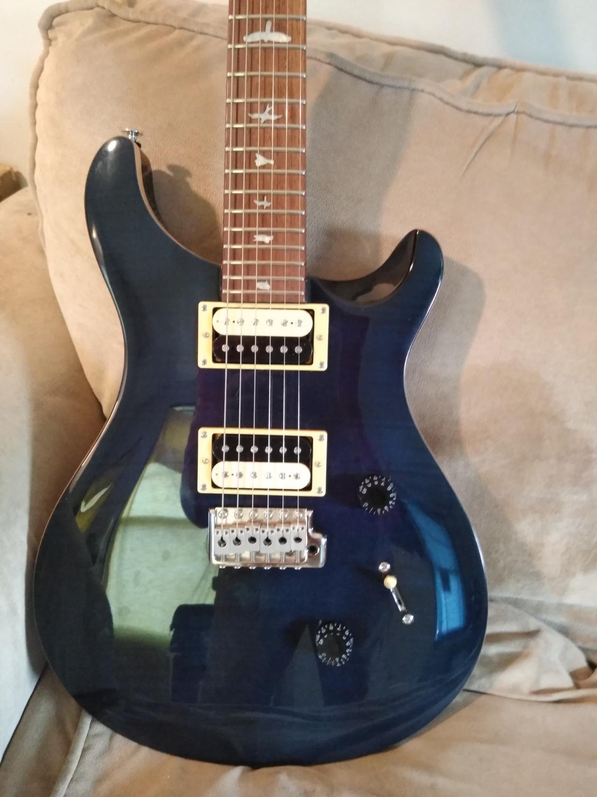 PRS SE Custom 24 Electric, Charcoal with Gigbag customer photo 1