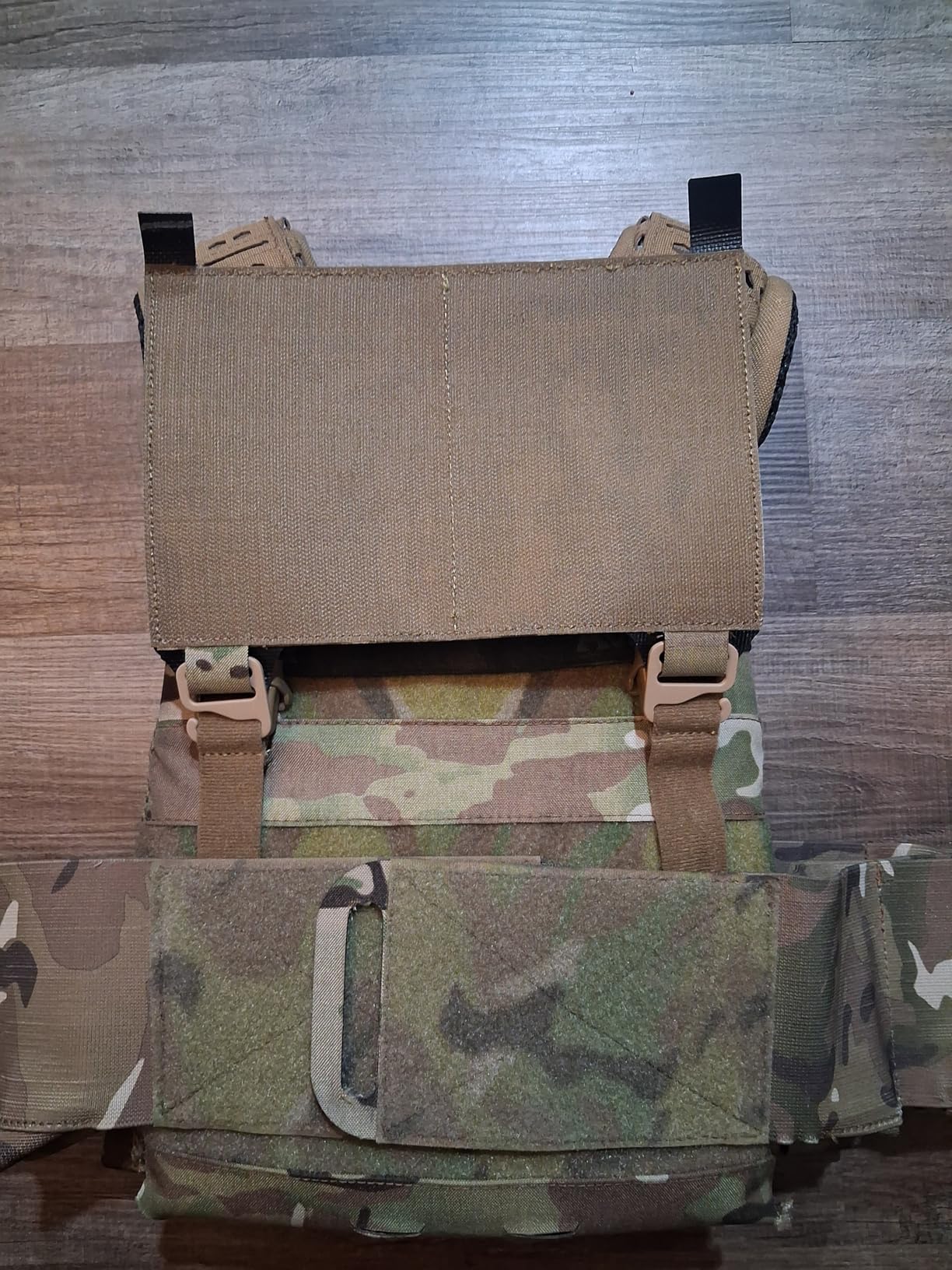 PETAC GEAR Tactical MOLLE Placard, The Slicksters Adapt MOLLE Front Flap Hanging Panel Laser Replacement Component customer photo 1