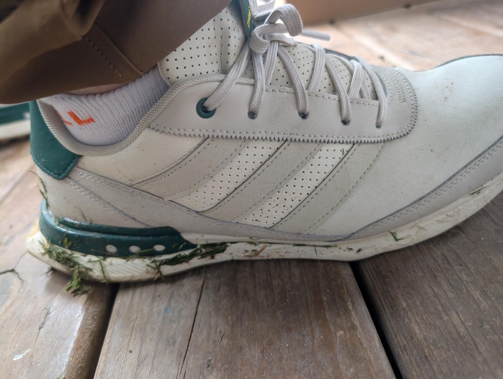 Adidas Mens S2g Spikeless Leather 24 Golf Shoes customer photo 2