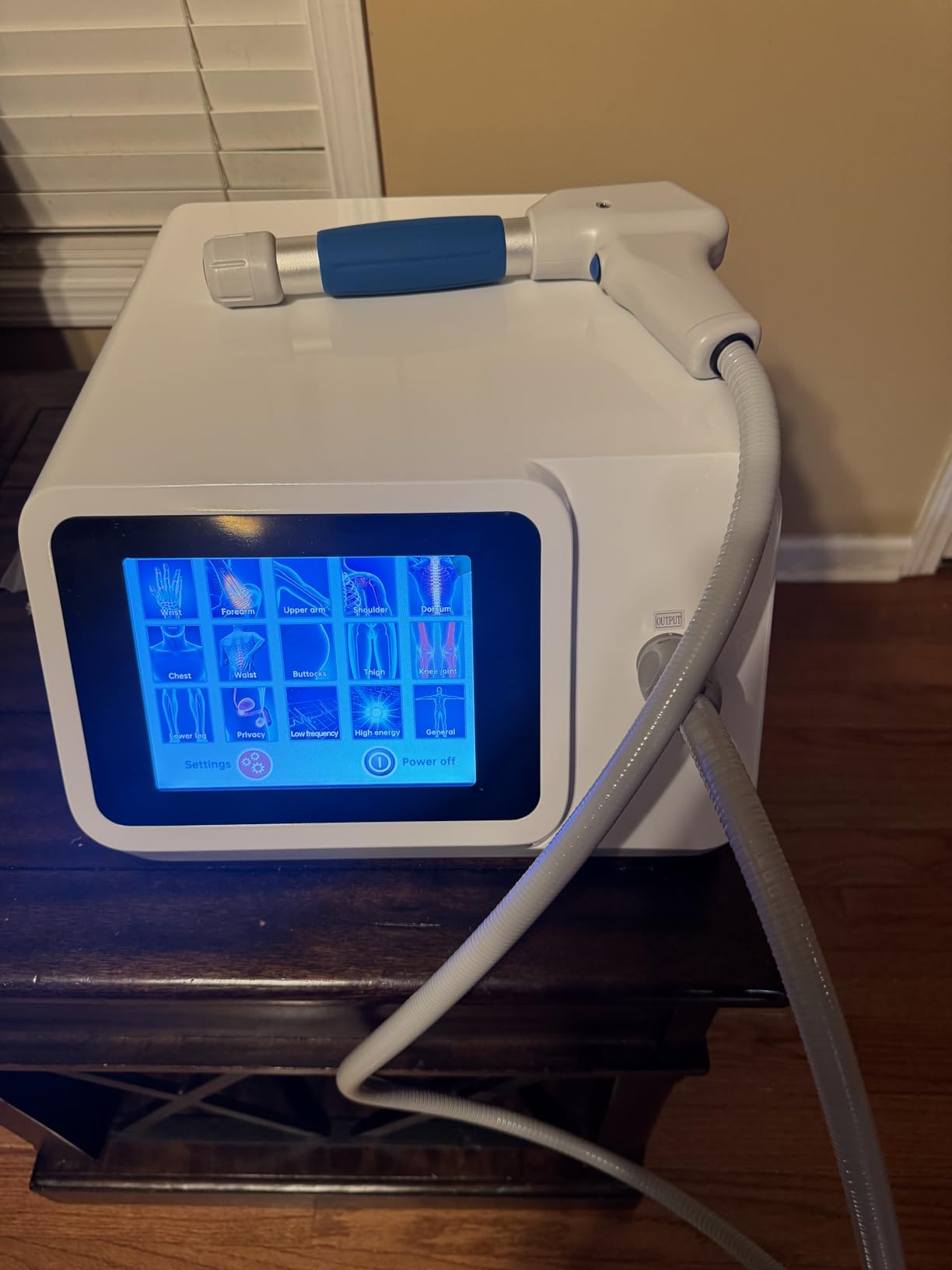 Shockwave Therapy Machine for Joint/Muscle Pain Relief, FSA/HSA Eligible Shockwave Therapy, Non-Invasive Extracorporeal ESWT Shock Wave Therapy Device, Ideal for Home & Clinical Use customer photo 1