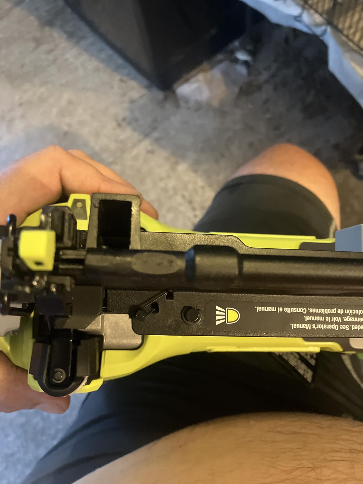 ONE+ 18V 16-Gauge Cordless AirStrike Finish Nailer (Tool Only), P326 customer photo 2