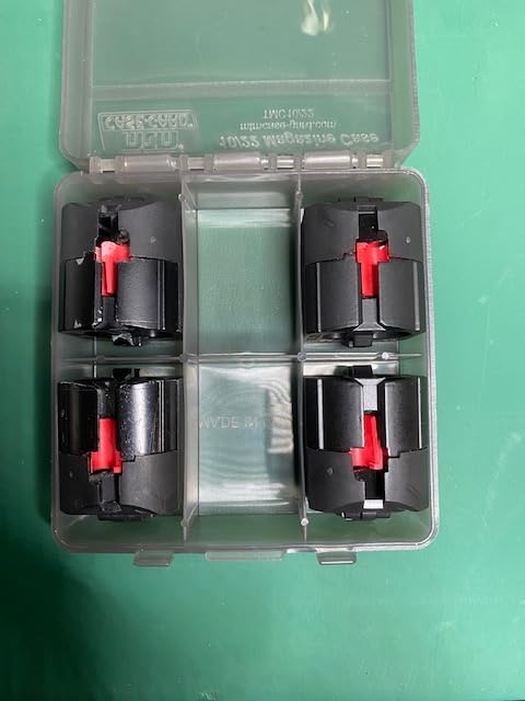 MTM TMC1022 Tactical Magazine Case 10/22 Rotary Magazine Case, Stackable, USA Made, Clear Smoke customer photo 2