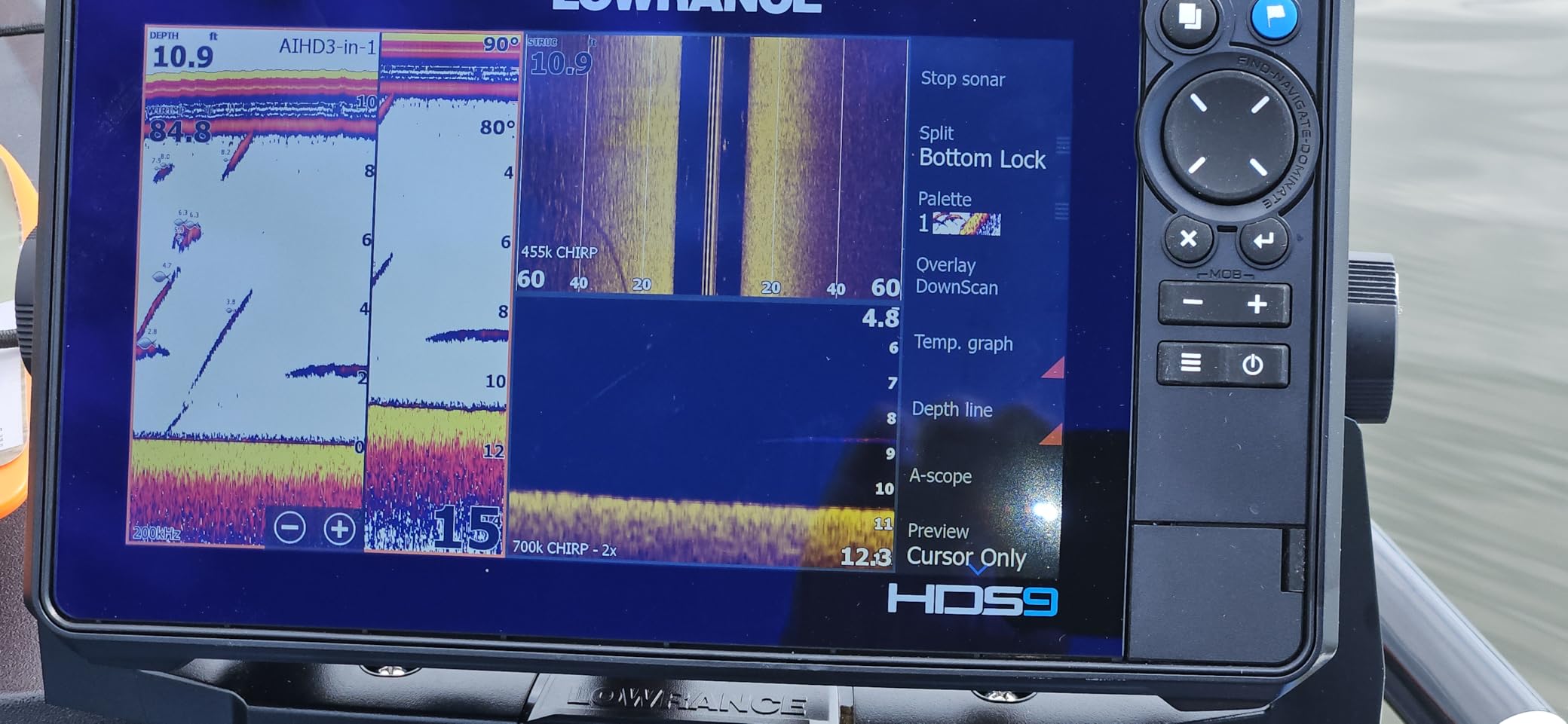 Lowrance HDS PRO Fishfinder/Chartplotter with Smartphone Integration and Preloaded C-MAP U.S. & Canada Charts (9-inch) customer photo 2