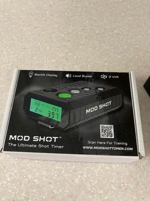 The Ultimate Shot Timer for Shooting Competition - Ideal for Steel Challenge Speed Shooting, SCSA, USPSA, IPSC, IDPA and 3-Gun Matches - Includes Belt Clip, Backlit Display & Loud Buzzer. customer photo 1