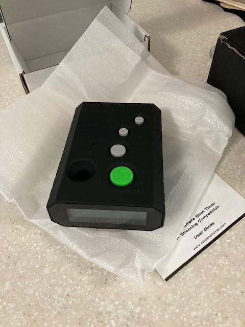 The Ultimate Shot Timer for Shooting Competition - Ideal for Steel Challenge Speed Shooting, SCSA, USPSA, IPSC, IDPA and 3-Gun Matches - Includes Belt Clip, Backlit Display & Loud Buzzer. customer photo 2