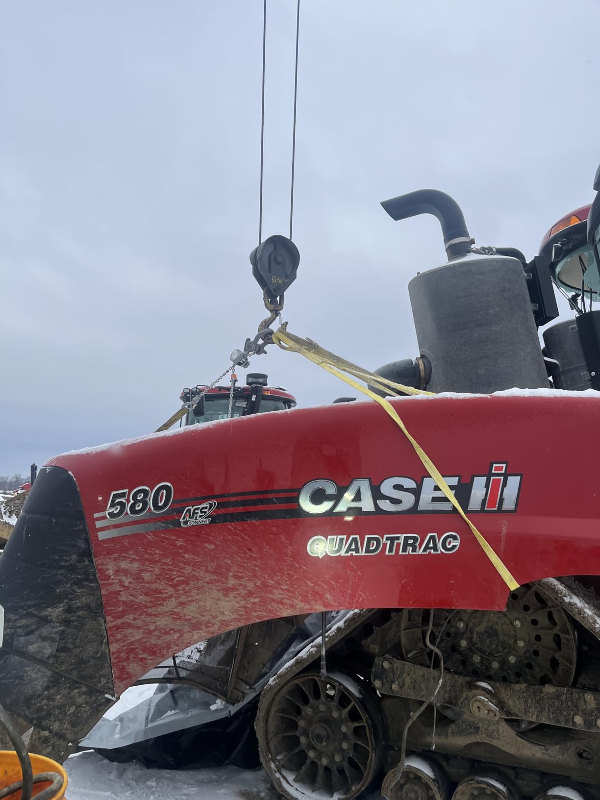 Mini Chain Lever Hoist Come Along - Small and Lightweight 1/2 Ton 1100lbs Capacity 10ft Lift Chain Hoist customer photo 1