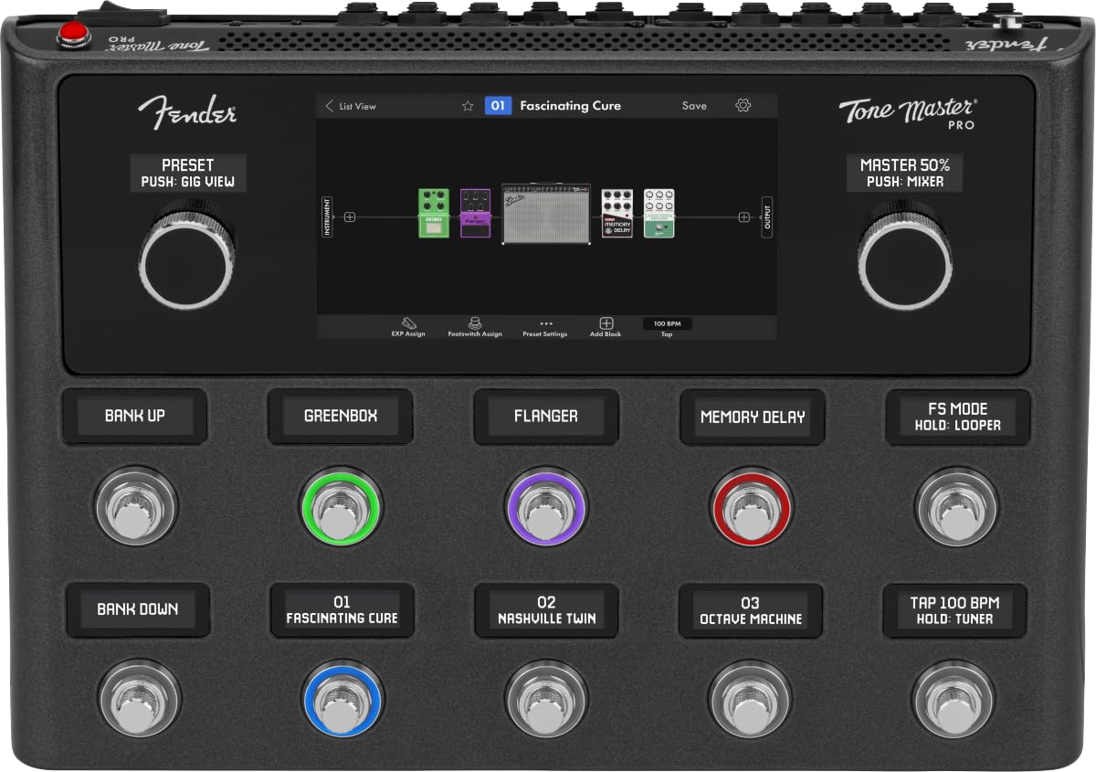 Fender Tone Master Pro Multi-effects Guitar Workstation customer photo 1