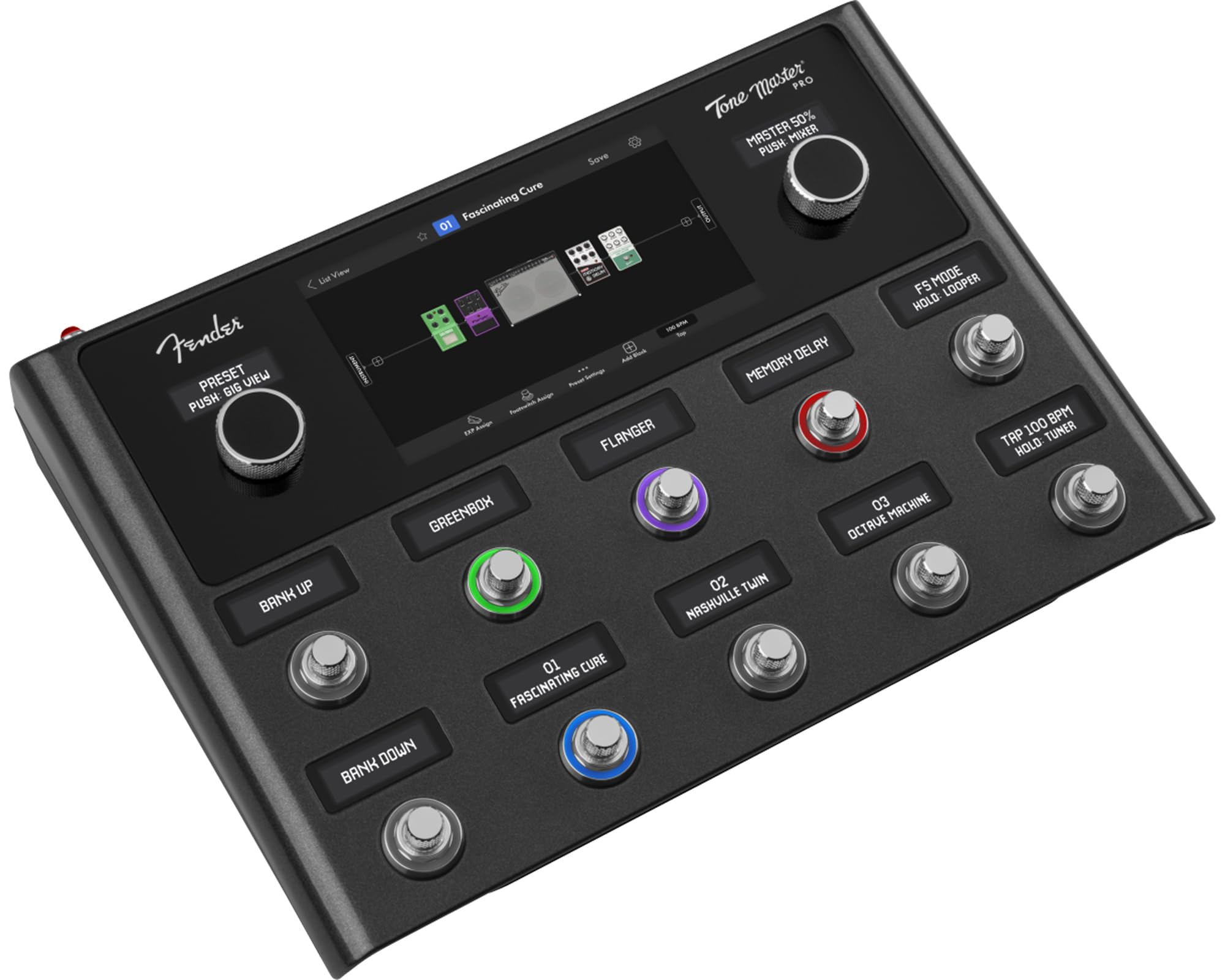 Fender Tone Master Pro Multi-effects Guitar Workstation customer photo 2