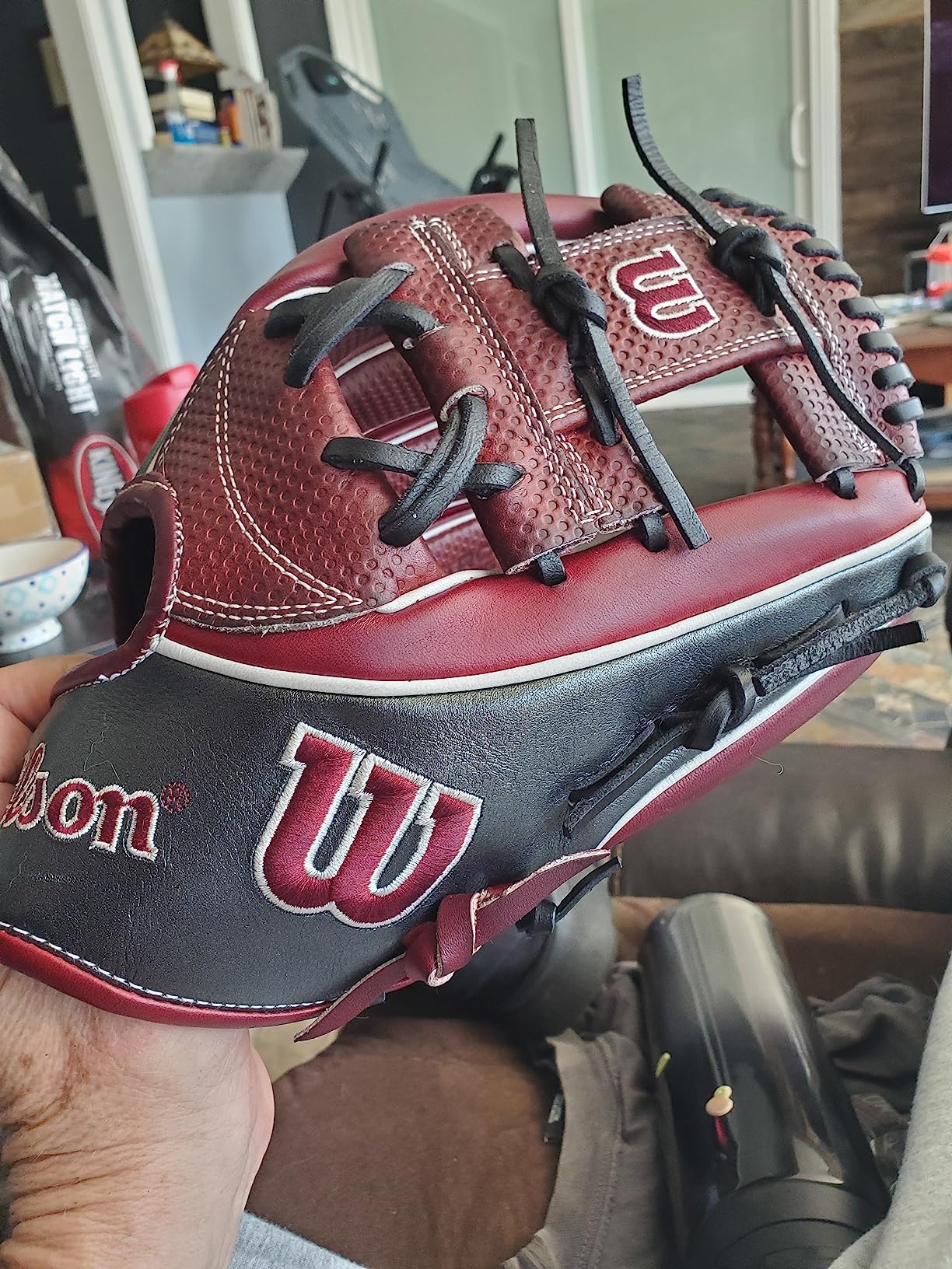 Wilson A2K Infield Baseball Gloves - Right Hand Throw customer photo 2