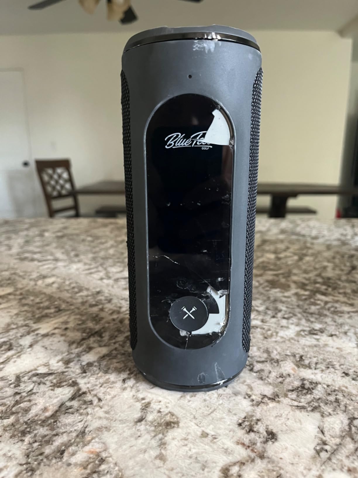 Blue Tees Golf Player+ AI-Powered GPS Speaker - Touchscreen Display, 10+ Hour Battery, 40,000+ Courses, Visual & Audible Distances, Hazard Detection, IPX7 Waterproof (Navy) customer photo 2