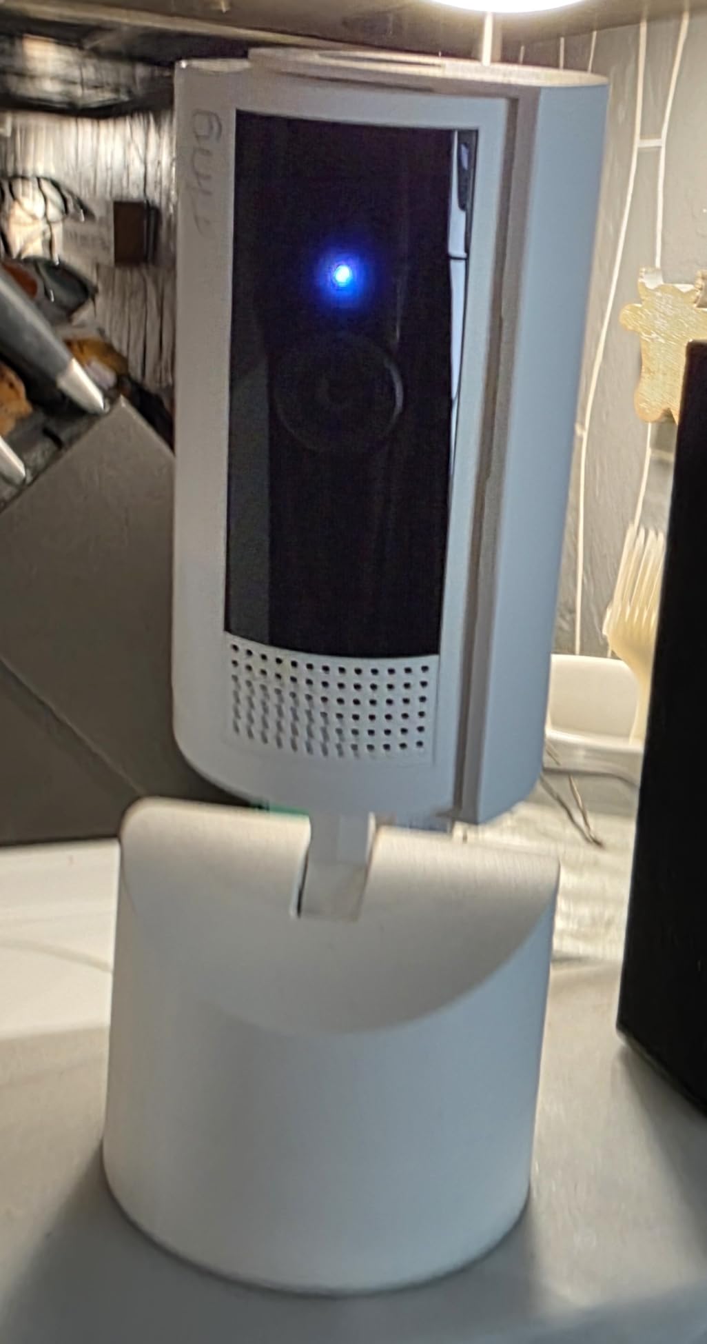 Ring Pan-Tilt Indoor Cam (newest model), See all around your home or business with 360 degree pan coverage, HD video, plus Two-Way Talk, Black customer photo 2