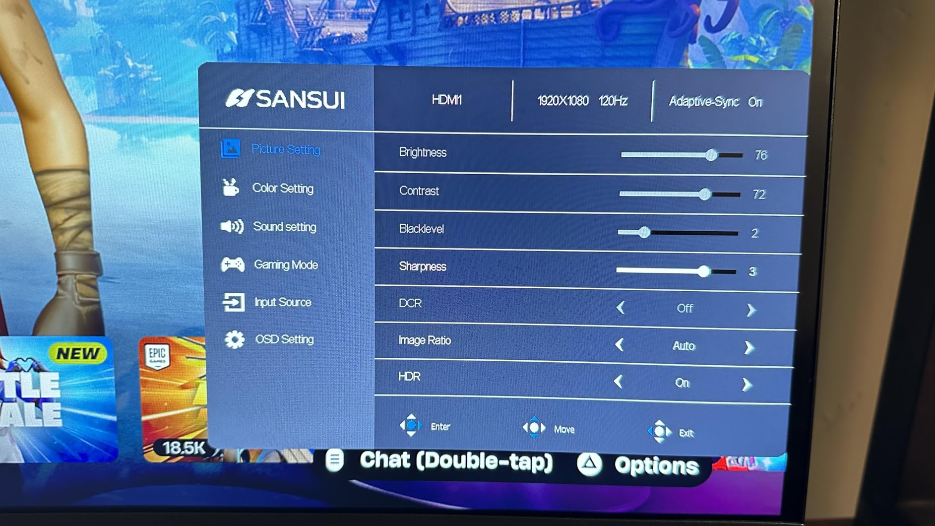 SANSUI 27-Inch IPS Monitor, 120Hz, Full HD 1920x1080, HDMI and DisplayPort, VESA Mountable customer photo 1