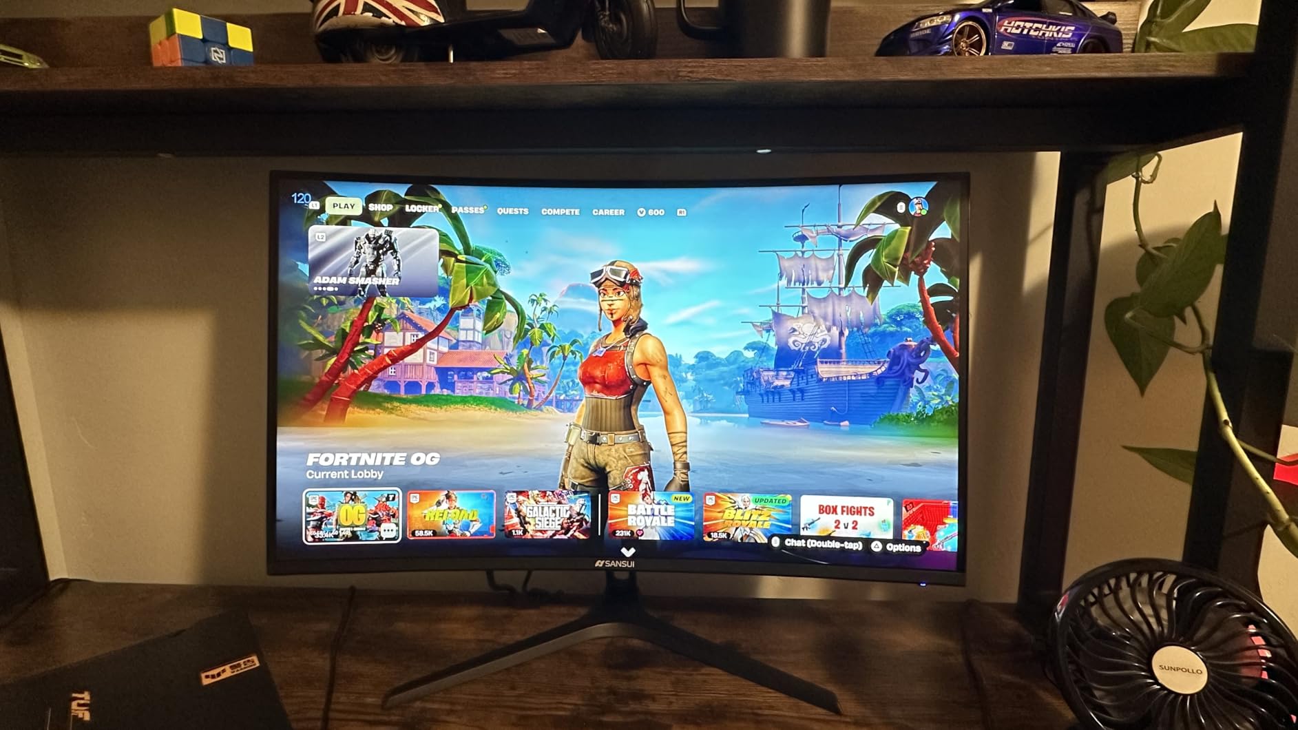 SANSUI 27-Inch IPS Monitor, 120Hz, Full HD 1920x1080, HDMI and DisplayPort, VESA Mountable customer photo 2