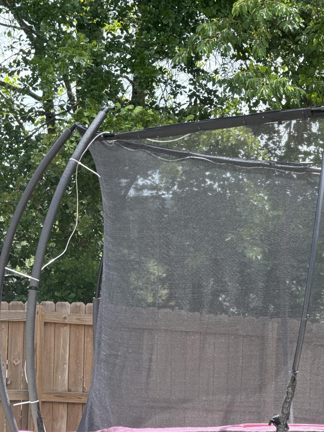DeepRoar 2026 Upgraded 8/10/12/14/15/16FT Pumpkin Tranpoline for Kids, Heavy Duty 1500LBS Outdoor Tranpoline Set with Basketball Hoop, Light, Sprinkler & Socks, Recreational Trampolings, ASTM Approved customer photo 2