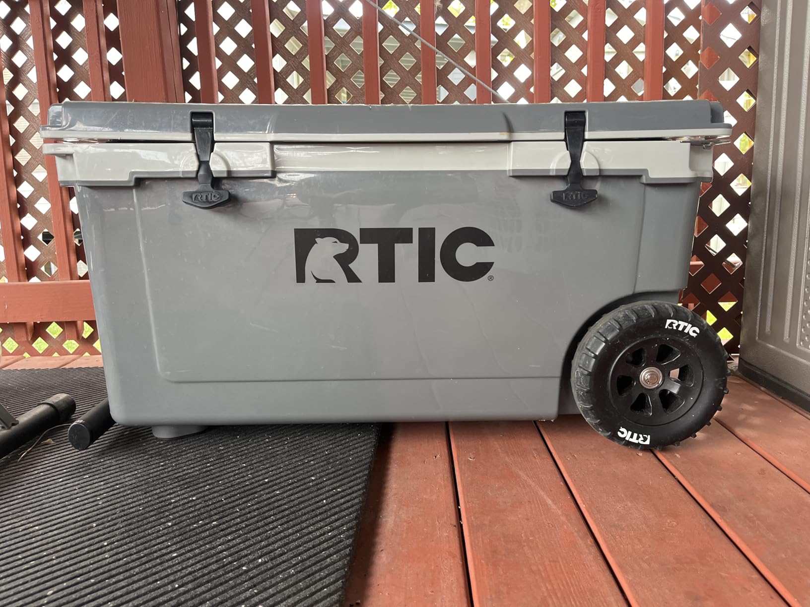 RTIC 72 Quart Ultra-Light Wheeled Cooler Hard Insulated Portable Ice Chest Box, 30% Lighter Than Rotomolded Coolers customer photo 1