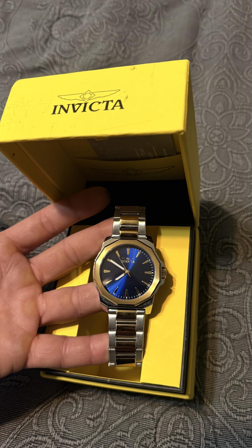 Invicta Men's Speedway 42mm Stainless Steel Quartz Watch customer photo 1
