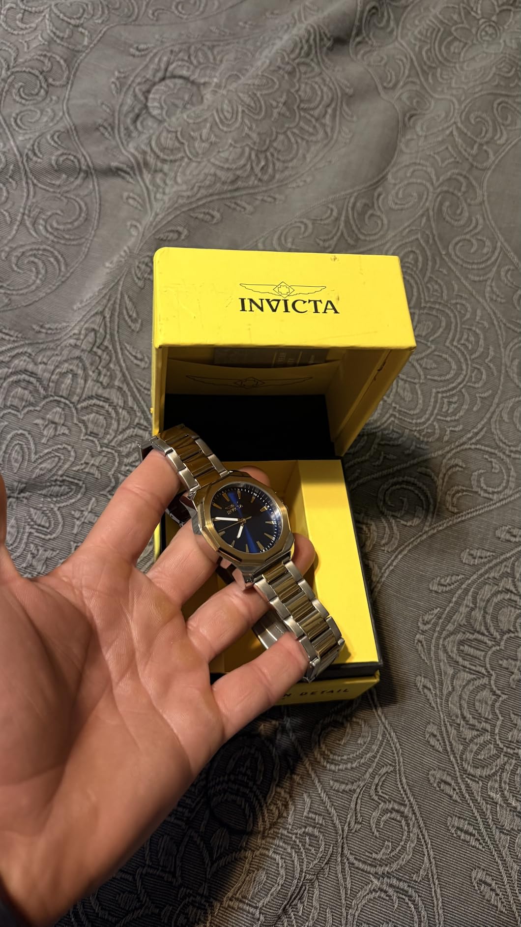 Invicta Men's Speedway 42mm Stainless Steel Quartz Watch customer photo 2