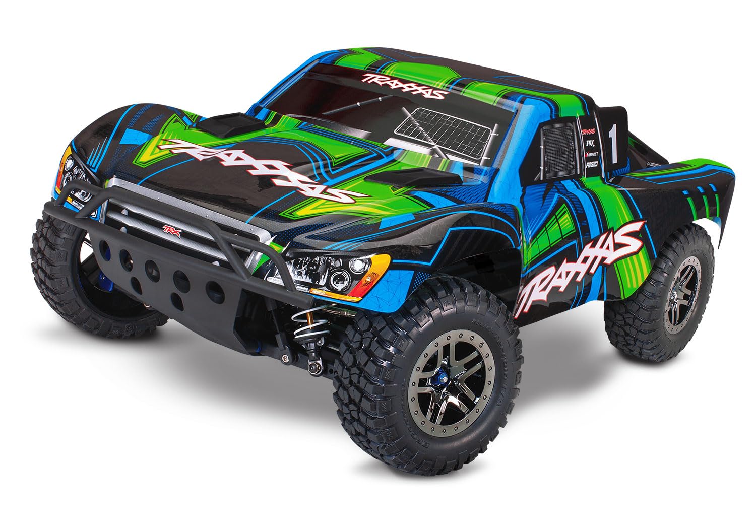 Traxxas 68277-4-GRN - Slash Ultimate 1/10 4X4 Short Course Truck RTR, Green customer photo 1