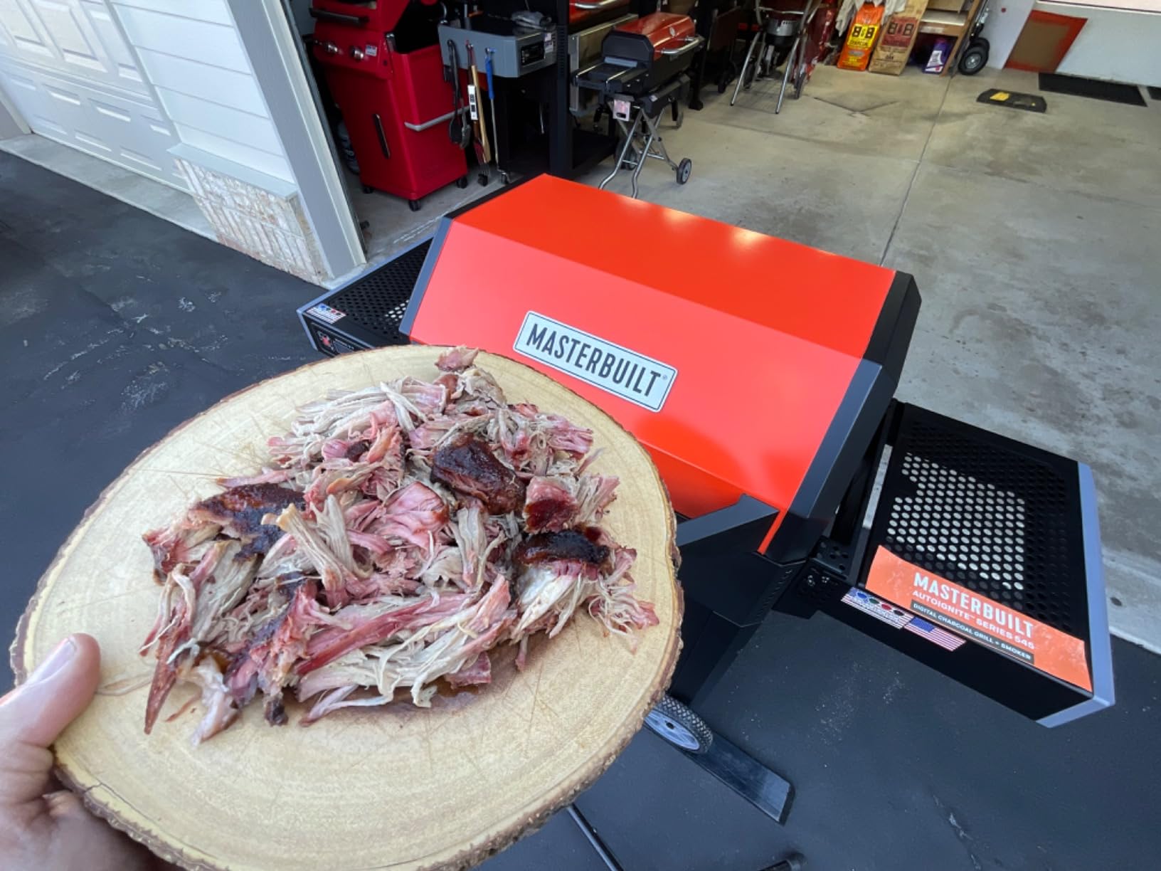 AutoIgnite 545 Digital Charcoal Grill and Smoker Combo for Easy Grilling, Digital Control, App, Sear Plate, Mini Hopper and 545 BBQ Cooking Square In. in Black customer photo 1