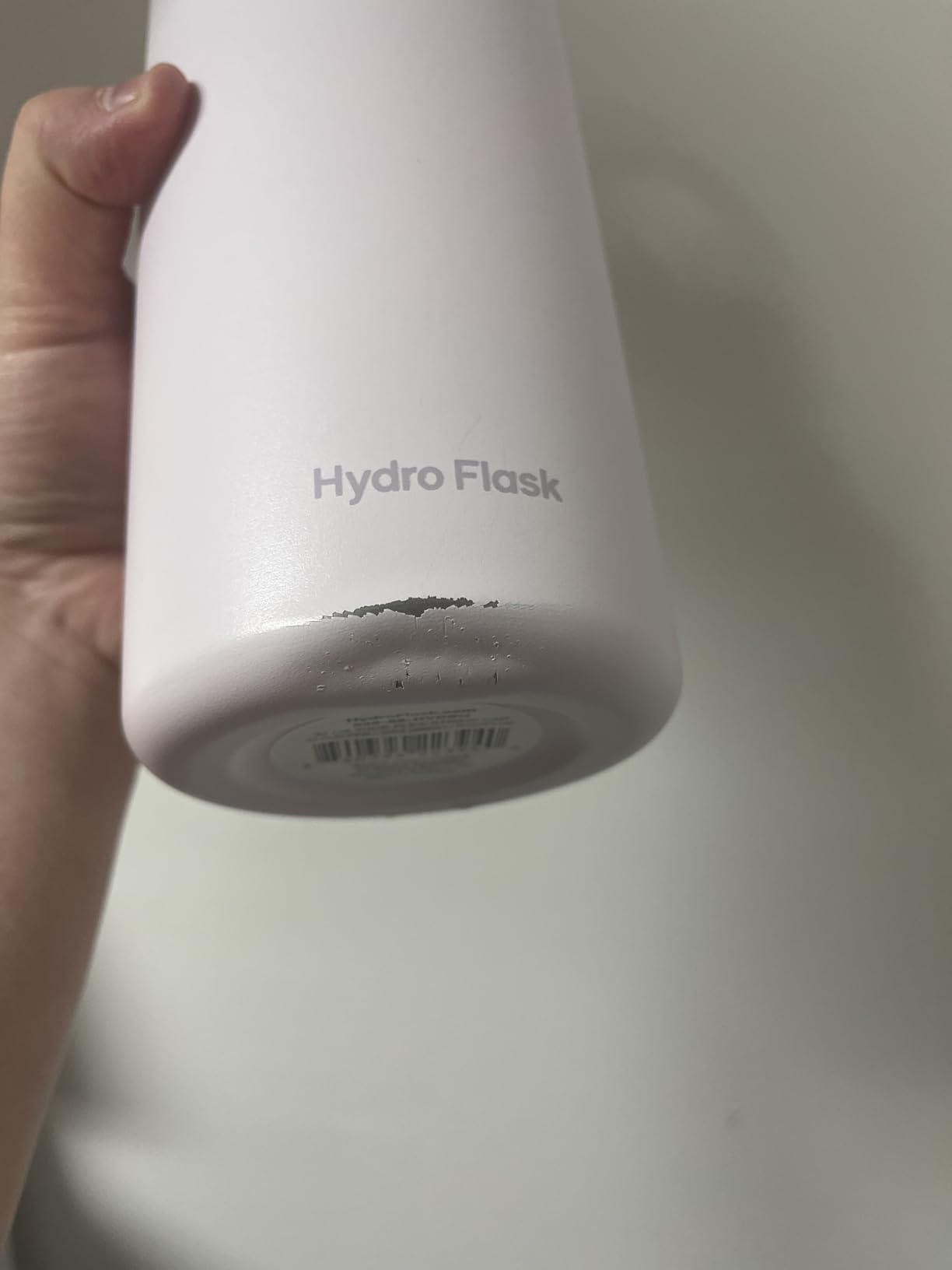 Hydro Flask Water Bottle - Insulated Stainless Steel - Wide Straw Lid Non Spill Leakproof in 32 Oz Oat Tan customer photo 2