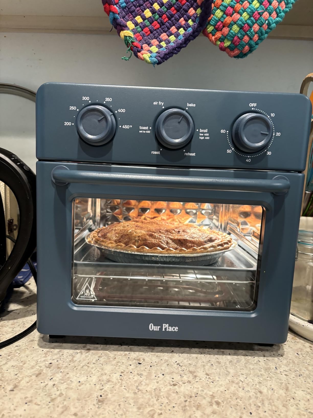 Our Place Wonder Oven, 6-in-1 Air Fryer & Toaster Oven, 2-Rack, 13 Qt customer photo 1