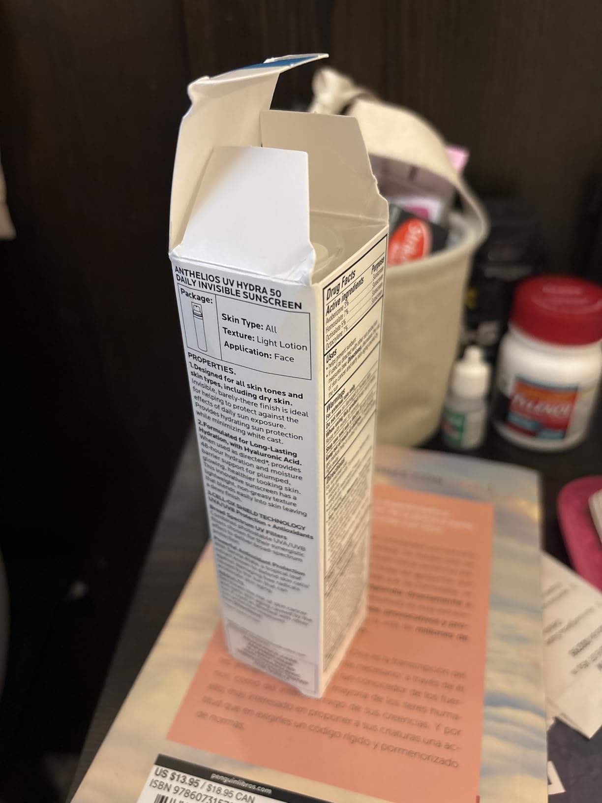 La Roche Posay Anthelios UV Sunscreen SPF 50, Daily Sunscreen for Face in 3 Formulas, UV Tone with Niacinamide, UV Hydra with Hyaluronic Acid, UV Clear with Azelaic Acid, Broad Spectrum Invisible SPF customer photo 1