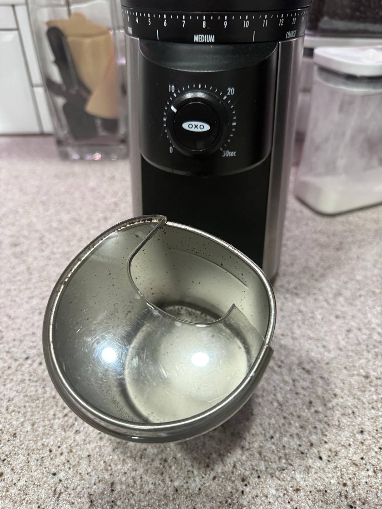 OXO Brew Conical Burr Electric Coffee Bean Grinder - 12 Oz, Matte Black customer photo 1