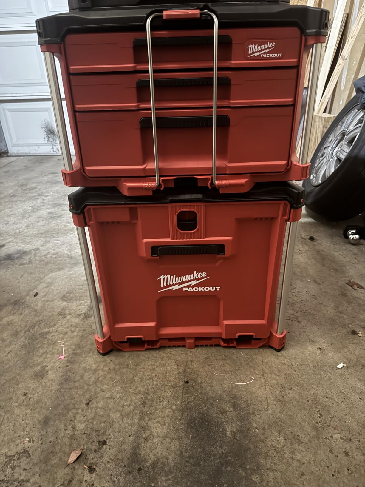 Milwaukee PACKOUT 3-Drawer Multi-Deep Tool Organizer Box (48-22-8447) customer photo 1