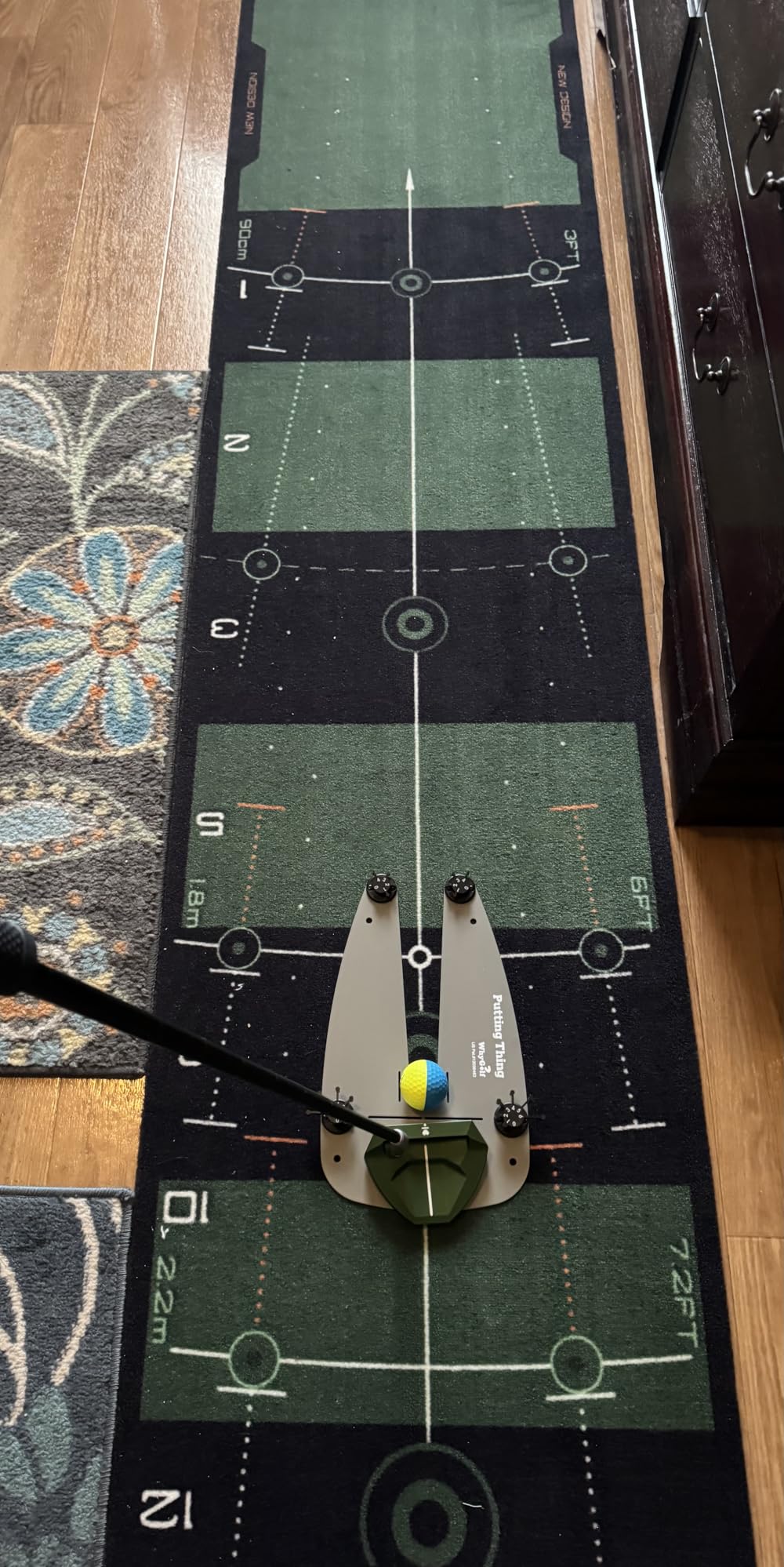WHYGOLF Putting System & Putting Thing - Golf Training Aid for Stroke, Accuracy & Green Reading customer photo 2