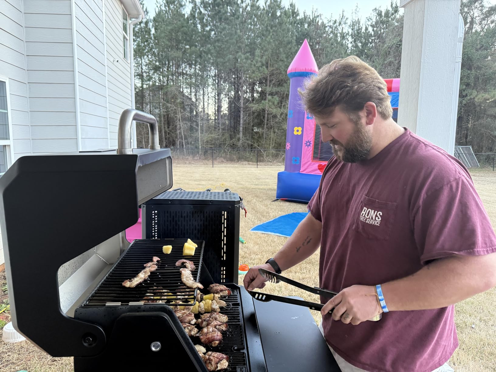 Gravity Series 600 Smoker Grill - Digital Charcoal Grill, WiFi Technology, GravityFed Charcoal Hopper, 600 Cooking Sq. Inches, Black, Model MB20041023 customer photo 1