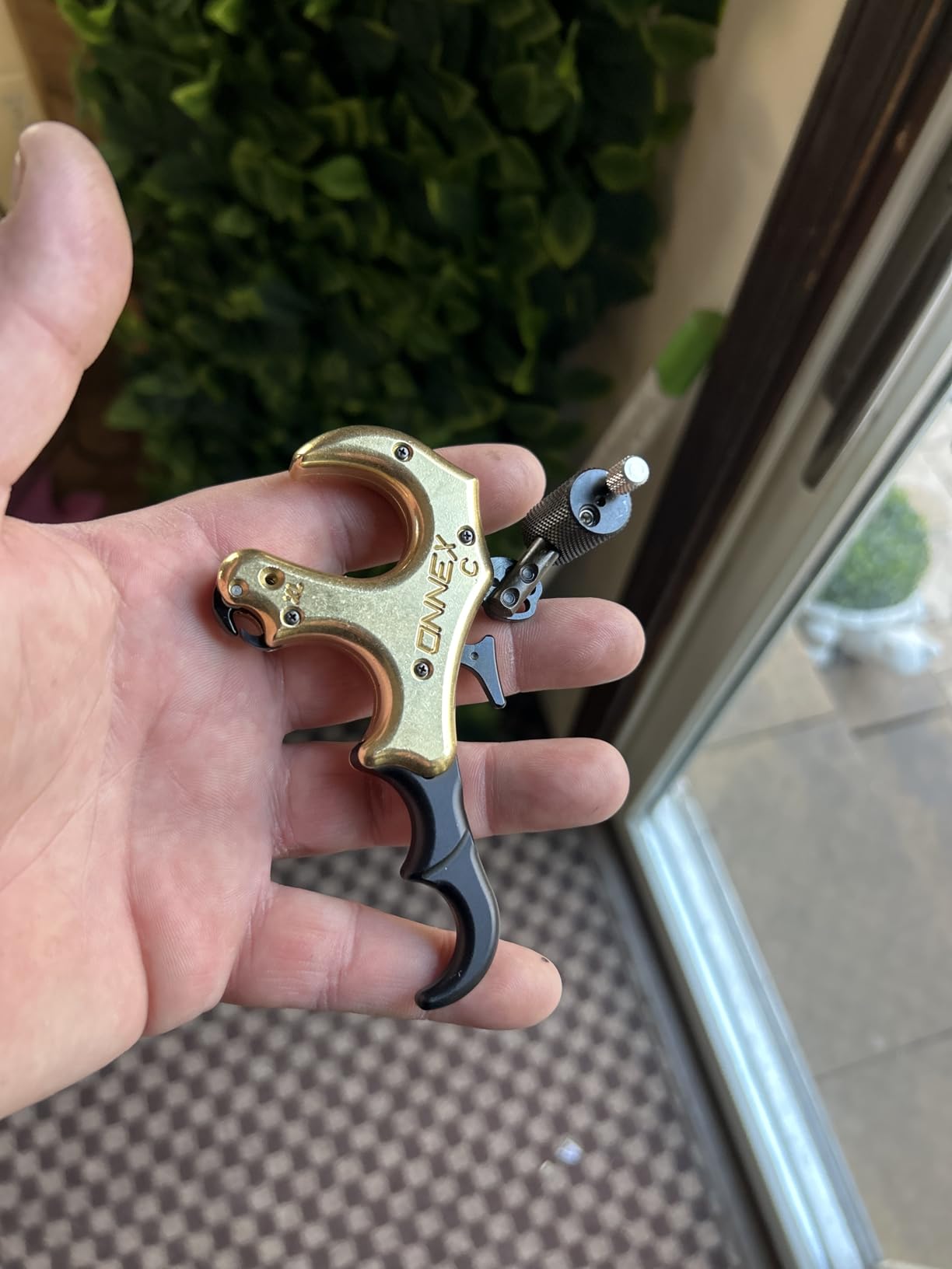 Stan OnneX Clicker Thumb Bow Release Aid for Archery & Hunting - Adjustable, DLC-Coated Resistant Internals, Smooth Action, Click-Feedback System, Modular 3 or 4 Finger Fit customer photo 1