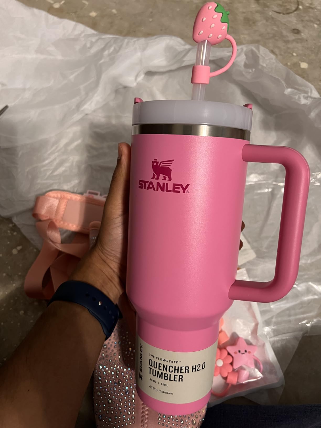 Stanley Quencher H2.0 Tumbler with Handle and Straw 40 oz customer photo 2