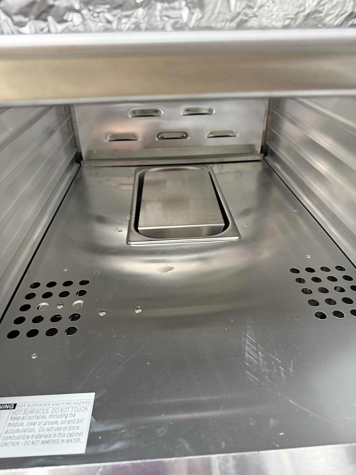 KoolMore 33 in. Commercial Insulated Half-Size Heated Holding/Proofing Cabinet with 12-Pan Capacity and Glass Door in Silver, UL and NSF Listed (KM-CHP12-SIGL) customer photo 1