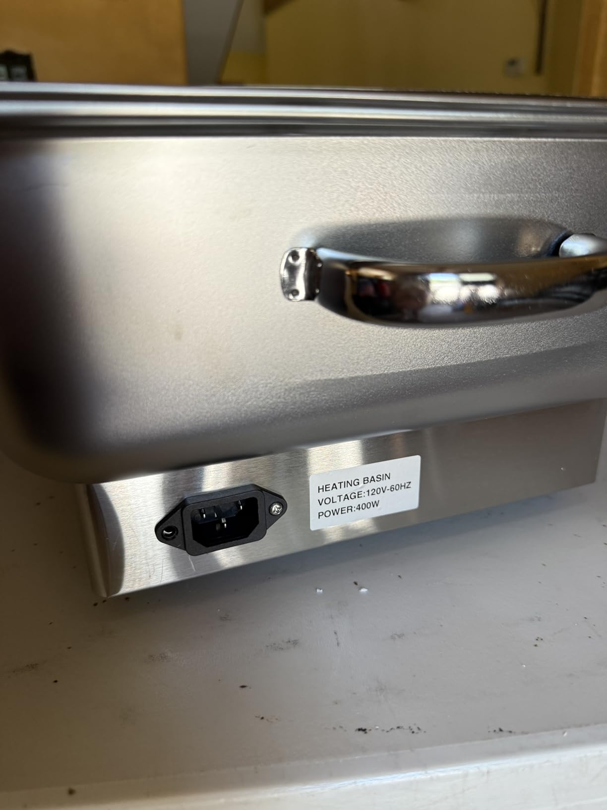 Garvee Electric Chafing Dish Buffet Set, 9 QT Buffet Servers and Warmers Stainless Steel Chafing Dish, Commercial Food Warmer with Temperature Control Display for Parties, Catering, Festivals customer photo 2