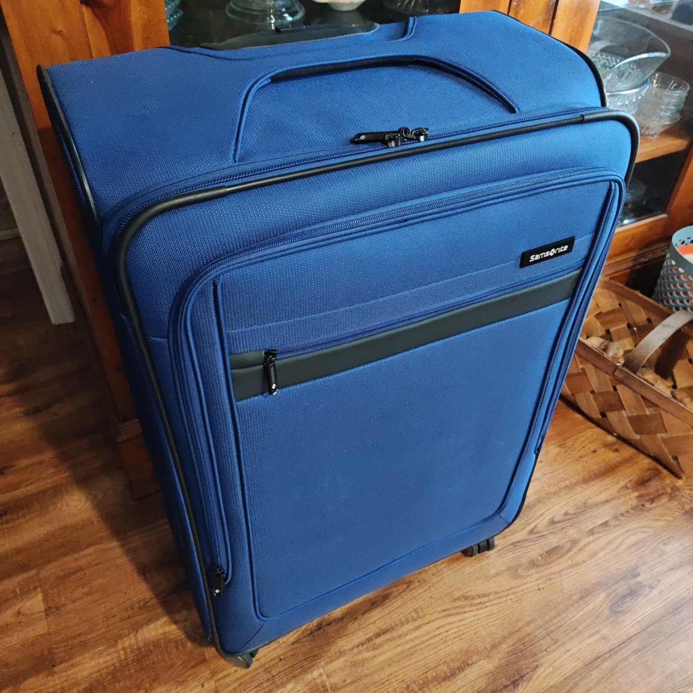 Samsonite Ascella 3.0 Softside Expandable Luggage with Spinner Wheels, 3-Piece Set (20/25/28), Black customer photo 1