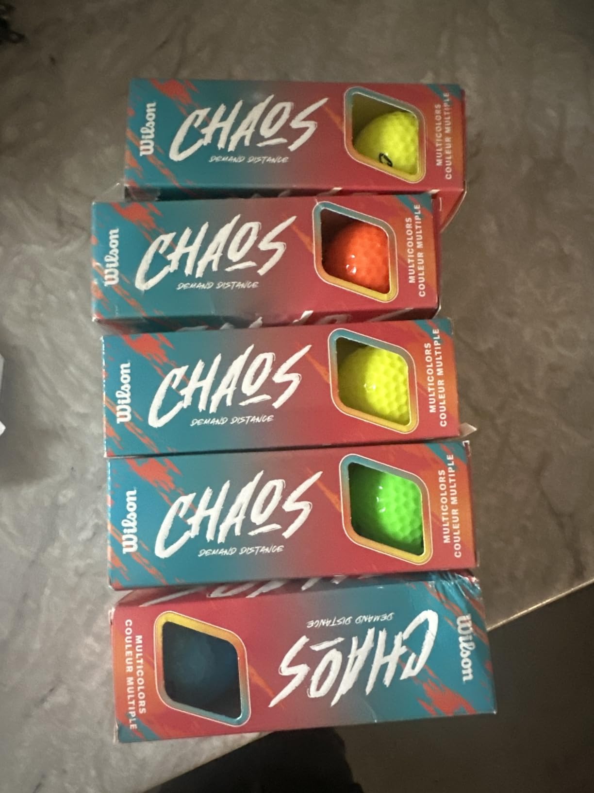 WILSON 2024 Chaos Golf Balls - 24 Balls customer photo 2