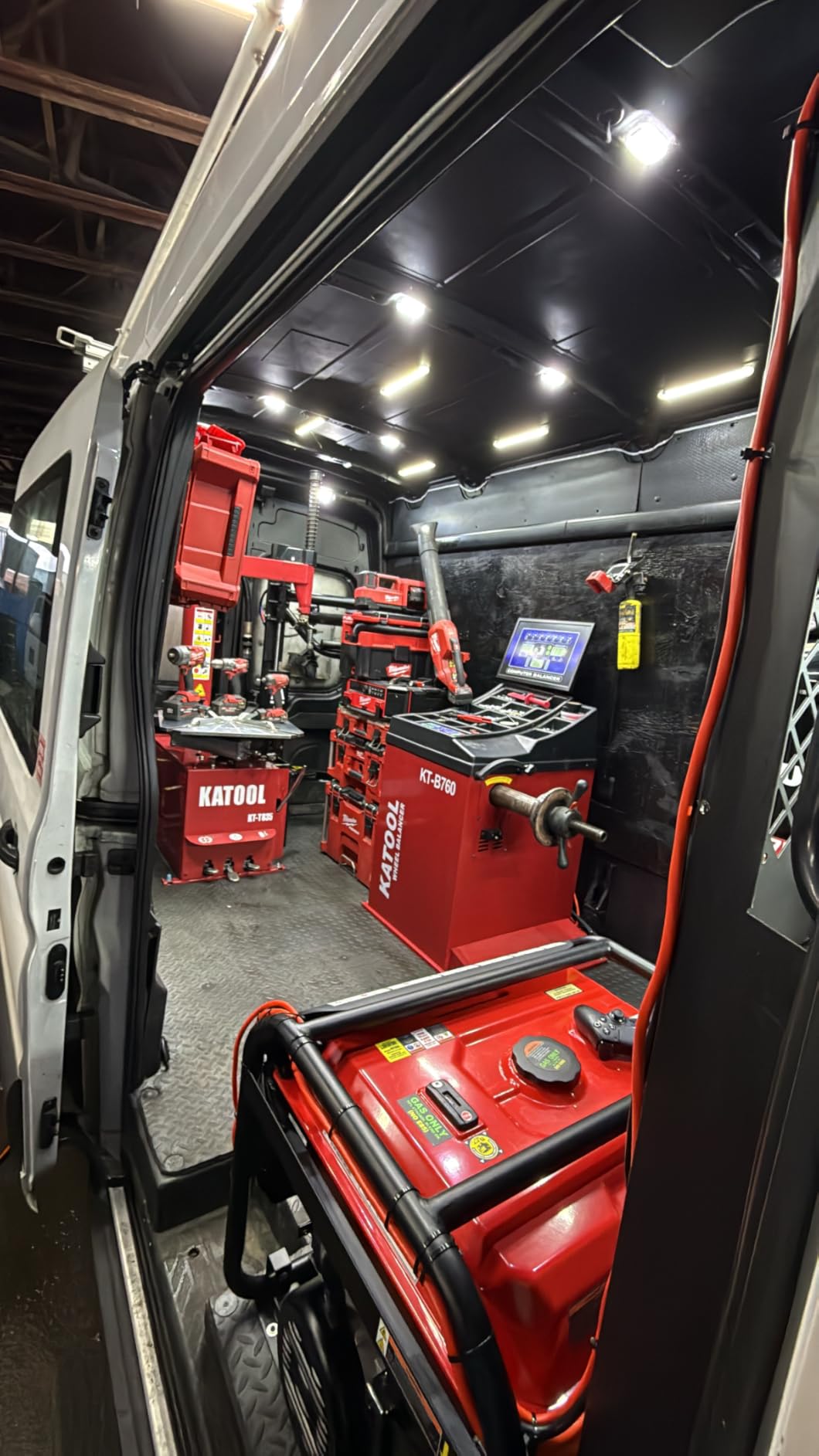 KATOOL Tire Changer Wheel Machine KT-T835 Turn Table 28