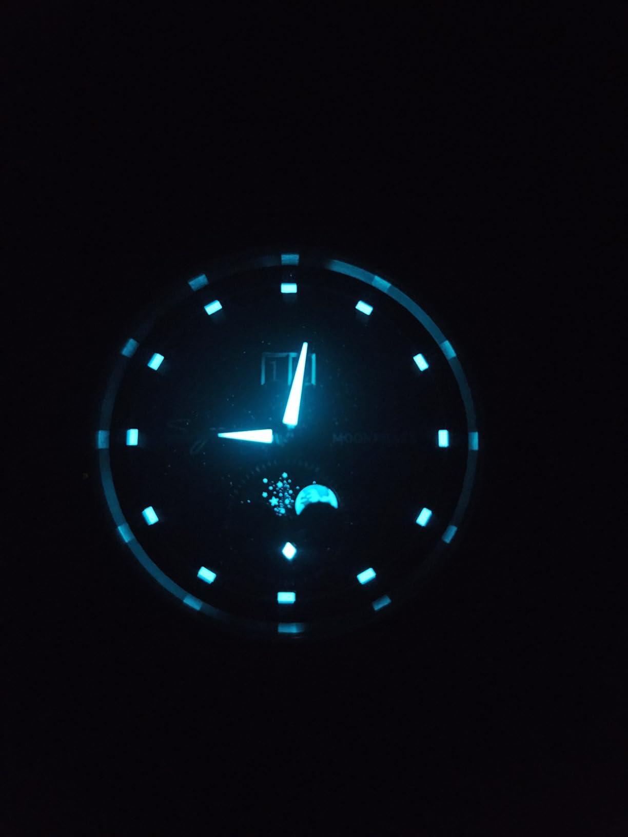 MoonPhase Master 41mm SU2528STRA V3 BlueGold Stone Dial ST2528 Automatic Mechanical Mens Wrist Watch Seagull 1963 customer photo 2